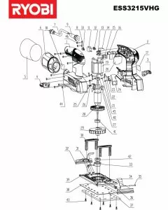 Buy A Ryobi EOS2410NHG Spare part or Replacement part for Your Sanders and Fix Your Machine Today